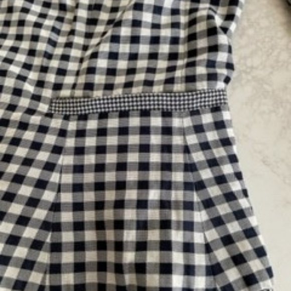 29. Moschino Vintage Blue and White Jacket, Size 10 - Beautiful Detail - Picture 3 of 14